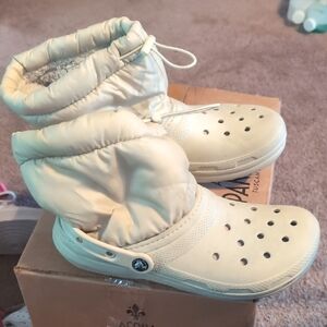 Kids Cream Winter Boots